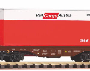 37011 Piko G-Flachwg. mit Container ÖBB V