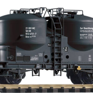 37796 Piko G-Zementsilowg. grauer Rahmen DR IV