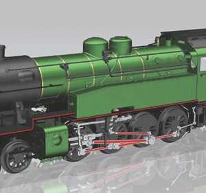 50657 Piko Dampflok Rh 97 SNCB III + DSS PluX22
