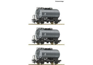 76005 Roco 3er Set Kesselwag. Eva DB