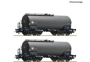 76017 ROCO 2er Set Kesselwag. PKP