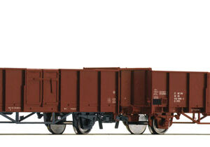77035 Roco 2er Set off. Güterwag. DR