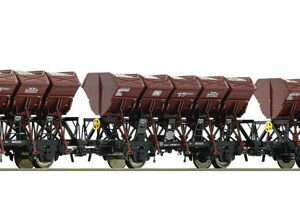 77039 Roco 3er Set Muldenkippwag. DB