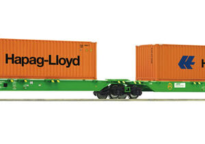 77370 Roco Doppeltragw. SETG + Container