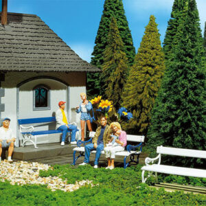 331734 Faller Pola-G 8 Sitzbänke