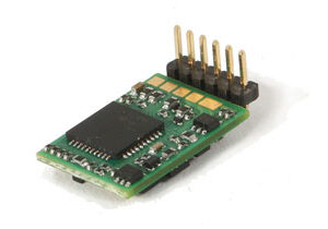 10887 Roco Decoder 6 pol. abgew. rückmeld