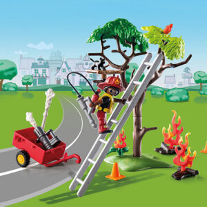 70917 Playmobil® DUCK ON CALL - Brandweeractie. Red de kat!