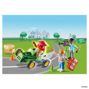 70919 Playmobil® DUCK ON CALL - Ambulance actie. Help de racer!
