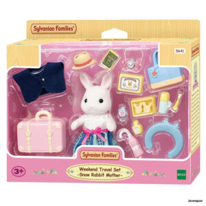 5641 Sylvanian Families Weekendje weg Sneeuw konijnen Set