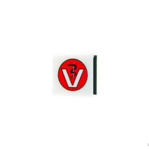 1377 Viessmann H0 Reklameschild Tierarzt mit LED-Beleuchtung