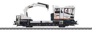 2630 Viessmann H0 ROBEL Gleiskraftwagen 54.22 SERSA Version mit motorisch bewegtem Kran, Funktionsmodell für 2L