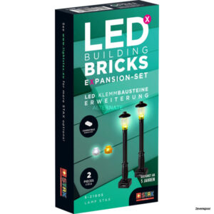 21005 Light Stax® expansie zwart compatibel met conventionele fabrikanten