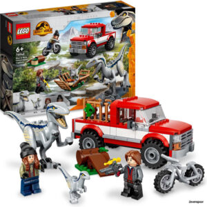 76946 LEGO® BLUE & BETA VELOCIRAPTOR VANGST