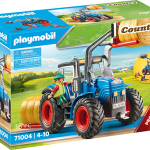 71004 Playmobil® Large Tractor with Accessories and Trailer Coupling