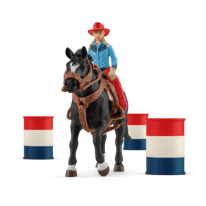 42576 Schleich Barrel Racing mit Cowgirl