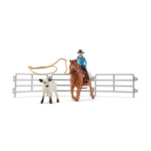 42577 Schleich Team Roping mit Cowgirl