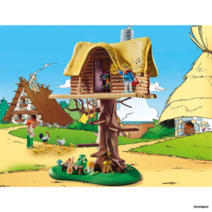 71016 Playmobil® Kakofonix Met Boomhut