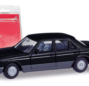 13727 Herpa Mercedes-Benz S Klasse (W126), zwart (Minikit)