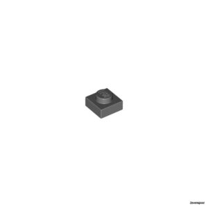 3024 LEGO® 4210719 - Plaat 1 x 1 Kleur: Donker Grijs