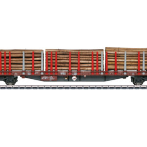 47139 Marklin 4-assige rongenwagen van de DB AG, tijdperk VI