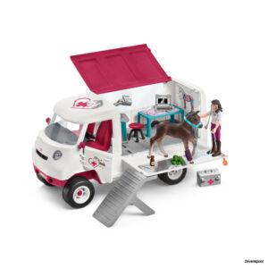 42439 Schleich Mobile Tierärztin mit Hannoveraner Fohle