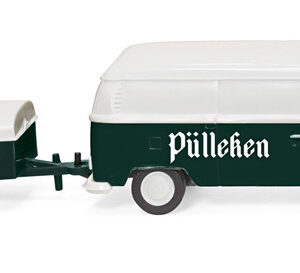 30005 Wiking VW T2 BOX VAN WITH TRAILER "PÜLLEKEN"