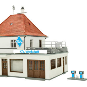 38202 Kibri H0 Wohnhaus mit Werkstatt