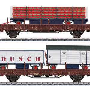 45042 Marklin Güterw.-Set Zirkus Busch DR