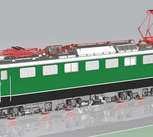 51656 Piko ~E-Lok/Sound BR E 50 DB III + PluX22 Dec.