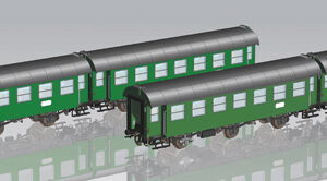 58268 Piko 4er Set Umbauwg. Gastarbeiter DB IV
