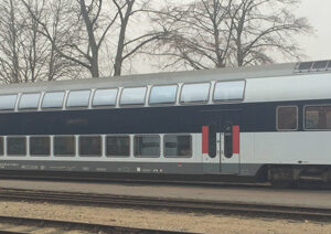 58817 Piko Doppelstock Steuerwg. DSB VI 1./2. Kl blau/weiß