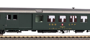 96752 Piko Steuerwg. BDt EW II grün mit alter Schrift SBB IV