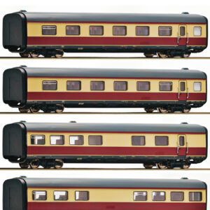 6200003 Roco 4er Set Ergänzungswag. DC