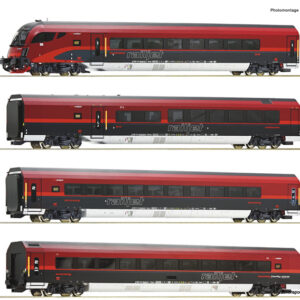 74037 Roco 4er Set Railjet ÖBB DC