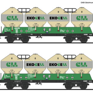 77006 Roco 2er Set Silowag. Uacs Ekocell