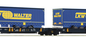 77363 Roco Doppeltwg.T2000 + LKW Walter