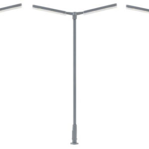 180122 Faller LED-Kreuzmastleuchte, zweiarm