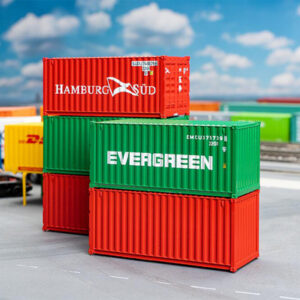 182051 Faller 20' Container, 5er-Set