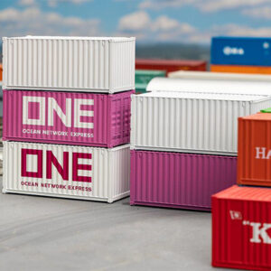 182052 Faller 20' Container ONE, 5er-Set