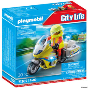 71205 Playmobil® Noodmotorfiets met zwaailicht