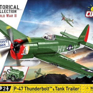 5736 Cobi Bouw Sets P-47 Thunderbolt & Tank Trailer - Executive Edition