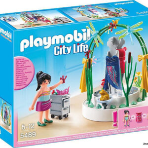 5489 Playmobil® Styliste met verlichte etalage