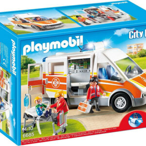 6685 Playmobil® Ziekenwagen met licht en geluid
