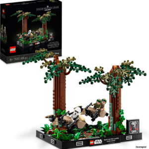 75353 LEGO® Endor speederachtervolging diorama