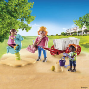71258 Playmobil® Starterpack opvoeder met bolderwagen