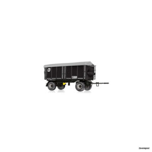 77867 Wiking KRÖGER ZWEIACHS-DREISEITEN- KIPPANHÄNGER HKD 302 - SCHWARZ