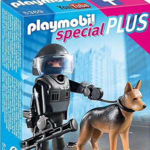 5369 Playmobil® Speciale politieagent met speurhond