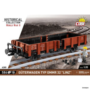 6285 Cobi Bouw Sets Guterwagen Typ OMMR 32 Linz