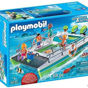 9233 PLAYMOBIL Glazen vloerboot met onderwatermotor