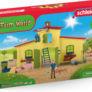 42605 Schleich Grote stal, geel - Boerderij